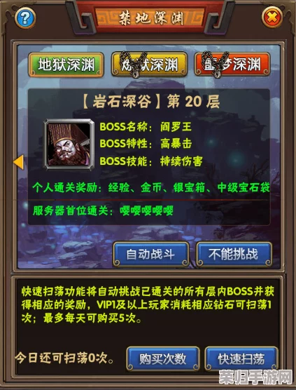 110级深渊秘境入口全攻略,位置一览无余助你探险无忧! 110级深渊秘境入口全攻略,位置一览无余助你探险无忧!