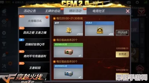 CF平台独家福利码盛宴,限时活动入口大放送! CF平台独家福利码盛宴,限时活动入口大放送!