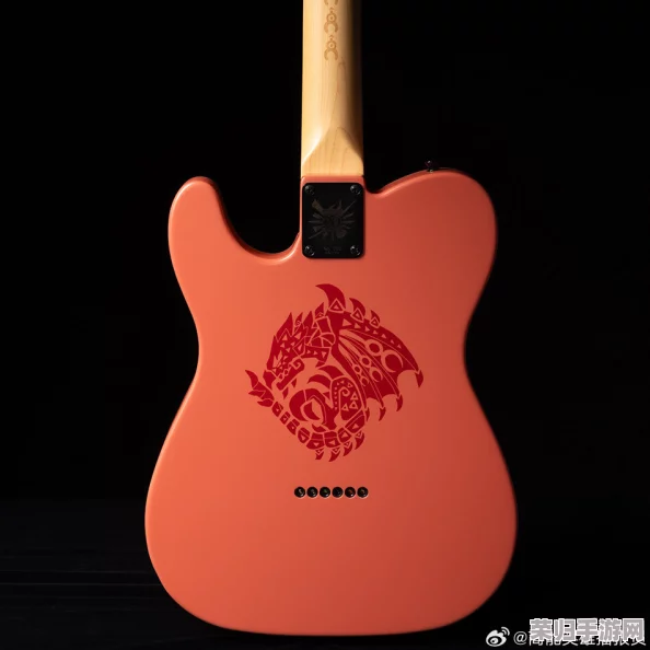 《怪物猎人》跨界联动芬达乐器，匠心打造雄火龙图腾限量版电吉他震撼上市