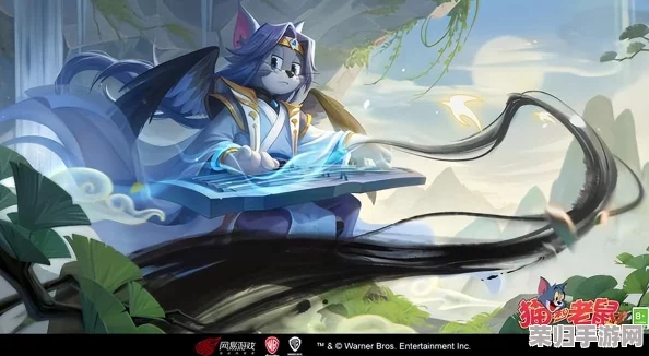 《猫和老鼠》手游新纪元：水墨江南风韵S级皮肤'天使汤姆·烟雨墨客'，璀璨登陆魔法魔镜！