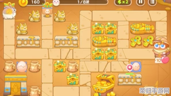 《保卫萝卜4》法老秘境第26关：策略布局，智破机关，解锁通关秘籍与高清图解攻略
