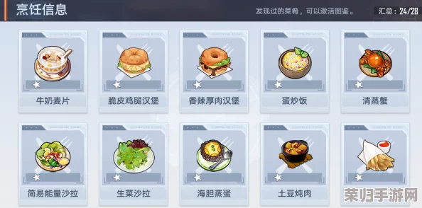 幻塔美食探索：全面解锁烹饪秘籍，打造专属味蕾盛宴菜谱大全
