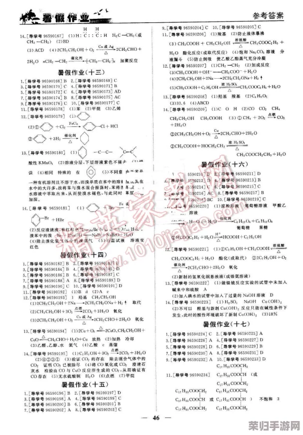 张婉莹暑假作业大全:数学、英语、物理、化学热门词汇一览 张婉莹暑假作业大全:数学、英语、物理、化学热门词汇一览