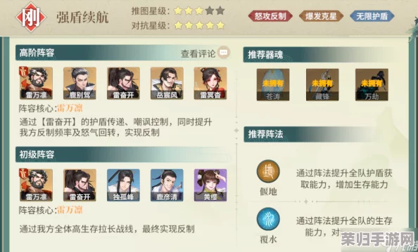 江湖如梦手游：构建无懈可击强盾续航流派，顶级防御阵容搭配策略与推荐