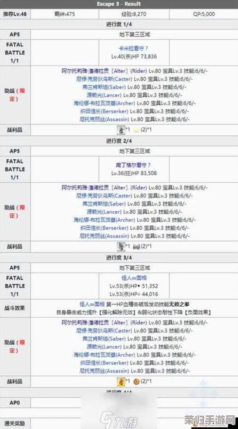 Fate/Grand Order泳装活动三期：科科角高效攻略全解析，自由副本配置与稀有掉落物品一览无遗