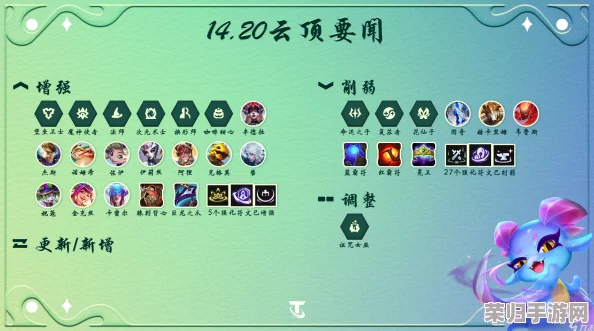 云顶之弈官网更新公告：全新版本上线，玩家好评如潮！