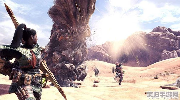 怪物猎人世界：新手小白成长挑战，与资深猎人玉良的实力交锋解析