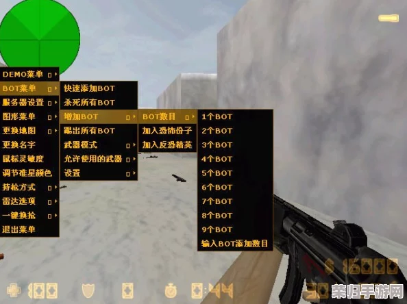 CS1.6游戏攻略：一键删除机器人，畅享纯净对战体验！