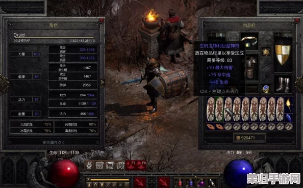 暗黑2重制版：新手必学！暴力狼德鲁伊极致输出玩法全攻略