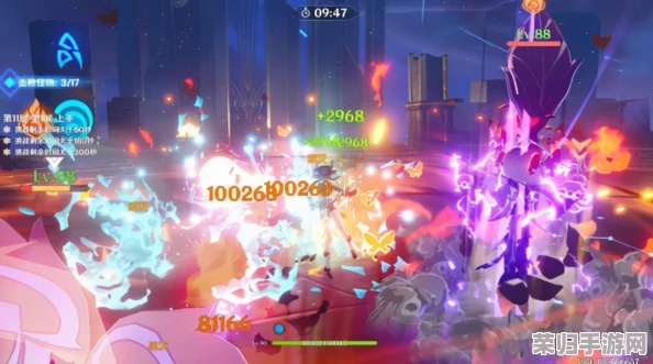 原神胡桃腿法娴熟脚法 蹦蹦炸弹秒杀魔物 火力全开无人能挡