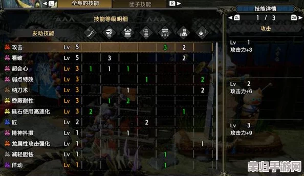 怪物猎人崛起3.0：终极大剑配装指南，解锁狩猎新纪元的力量搭配！