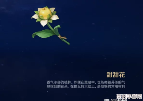 原神深度探索：甜甜花图鉴，全材料获取攻略与效用详解