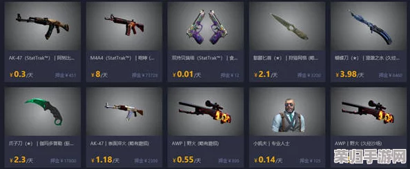 CSGO饰品租赁秘籍：轻松玩转高端装备，畅享游戏新风尚！