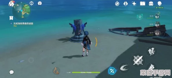 原神探秘：孤独海兽的隐秘解谜全攻略，深海巨兽的秘密机关！
