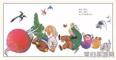 动漫人物拔萝卜：一场充满创意与乐趣的冒险，网友赞叹绘画风格与角色设计独特！
