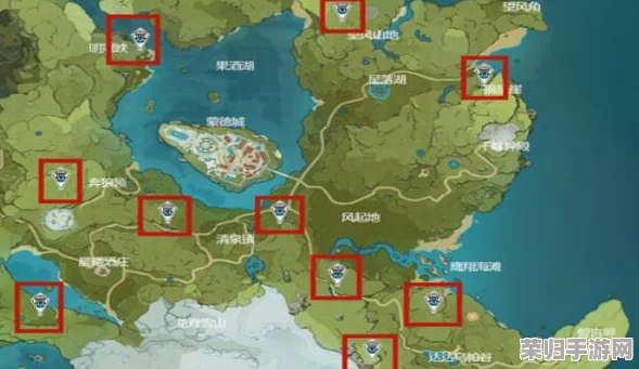 《原神》世界：寻找隐藏宝藏，地灵龛位置全攻略！