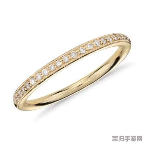理解成色18k黄金手镯1.220克重37颗钻石款式设计