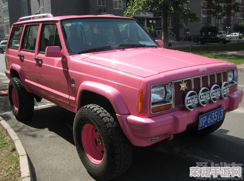 桃红色jeep官方主打进口，网友狂赞“颜值爆表，开上街里瞬间回头率100%！”