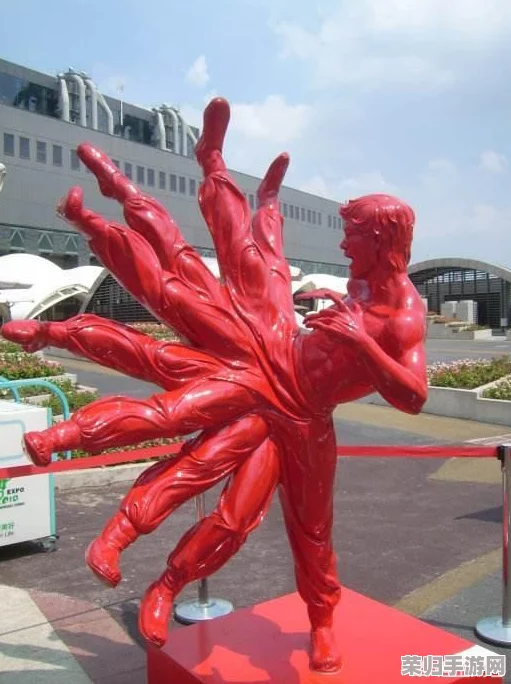 ちゃんが腿法娴熟脚法，展现出高超的技艺与灵活性，让人惊叹于其独特的表演风格和精湛的技巧