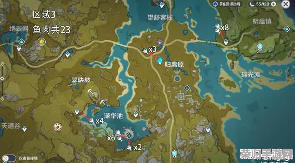 《原神》花蜜采集圣地，高效刷取位置全攻略分享！
