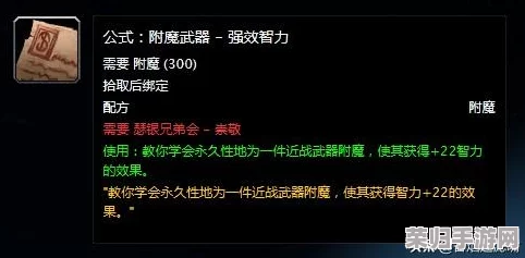 深度定制，魔兽世界Plus版高效附魔宏大