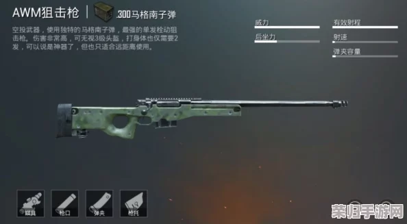 地铁逃生策略：M24与AWM狙击步枪性能全面对比，哪款更适合极限生存挑战？