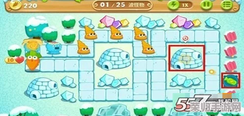 《保卫萝卜2》智慧通关秘籍：第83关地形布局与策略图解详解，助你一臂之力攻克难关！