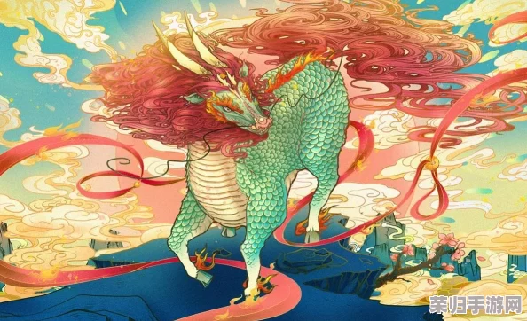 《群英风华录》神兽纪元：揭秘麒麟之秘，绘卷中的祥瑞之王与天地共舞