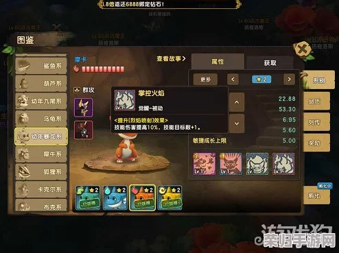 石器时代M策略深掘:暴龙系宠物加点艺术,打造极致战力指南与技巧分享 石器时代M策略深掘:暴龙系宠物加点艺术,打造极致战力指南与技巧分享