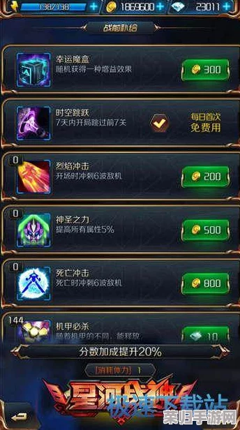 星河战神：精准装备选择与搭配策略，打造无敌战斗阵容的实战指南