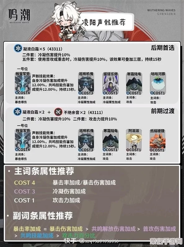 鸣潮鉴心：声骸武器深度剖析与高效配队养成策略全览图