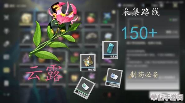 鸣潮世界云芝珍稀资源全图鉴：高效采集策略与路线优化指南