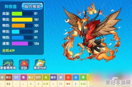 全方位剖析《宝可梦大集结》中烈箭鹰：技能搭配与战术应用策略指南