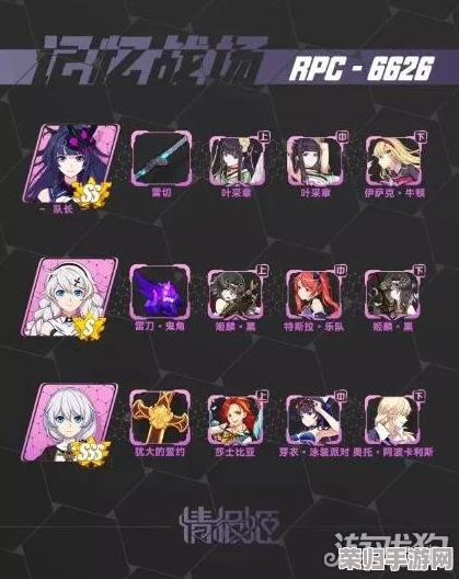 崩坏3记忆战场顶尖阵容布局与实战策略全剖析:最新搭配技巧,制胜秘籍一网打尽 崩坏3记忆战场顶尖阵容布局与实战策略全剖析:最新搭配技巧,制胜秘籍一网打尽